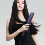 Kim Jisoo Instagram - Excited to be part of the @Dyson Family! Loving the Airstrait that gives me straight, shiny hair✨