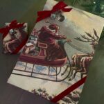 Kim Kardashian Instagram - Wrapping gifts in our family is always such a fun family tradition to see what each family member did and their vibe for the year. Each represents us so well! I did all white SKIMS cotton jersey t shirt fabric. I’m excited to reuse it and make other things. Kylie did a festive Santa print. Kravis a simple green cool wrapping. My mom a shiny metallic red wrapping. Kendall did a chic blue and white print with green bow. Rob wrapped everything in a festive snowman print with a white bin that has these soft ball shape. Khloe did a gorgeous monochromatic green with green ribbon.