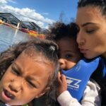 Kim Kardashian Instagram - Lake Life
