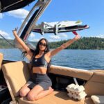 Kim Kardashian Instagram - Lake Life