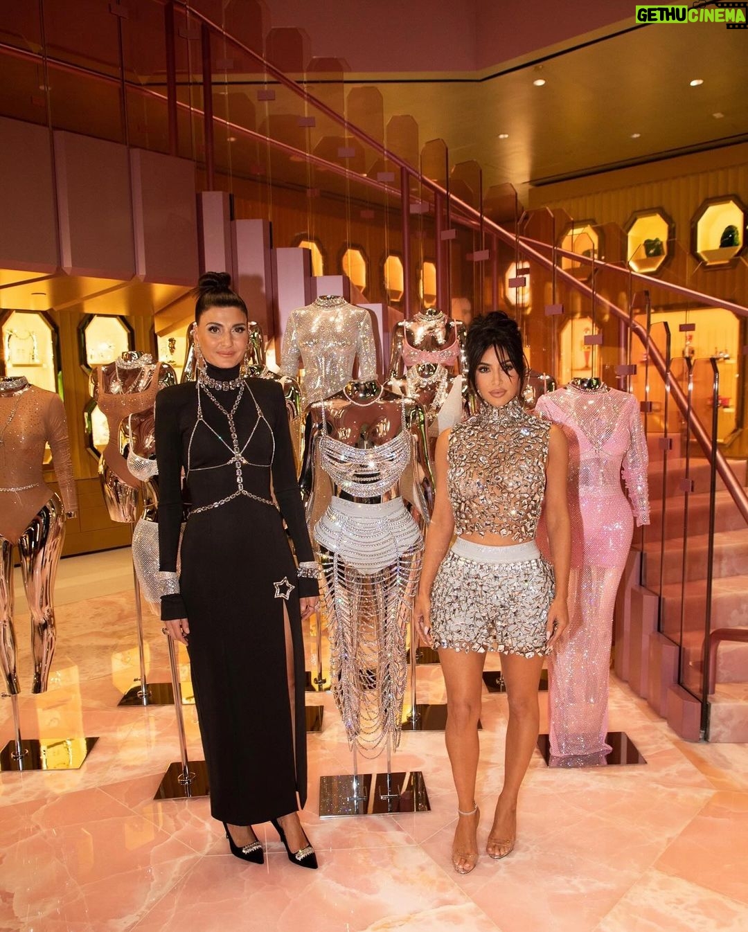 Kim Kardashian Instagram - SWAROVSKI 💎SKIMS