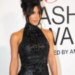 Kim Kardashian Instagram - CFDA AWARDS in CHROME HEARTS