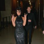 Kim Kardashian Instagram - CFDA AWARDS in CHROME HEARTS
