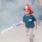 Kim Kardashian Instagram – The cutest Ninja Turtle and Firemen and a little ghost and kitty who doesn’t like to dress up for Halloween 👻 🤣