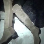 Kim Kardashian Instagram - Fittings with the @stuartweitzman 5050 boot! Which color is your favorite? #StuartWeitzman #versatile #timeless #swpartner