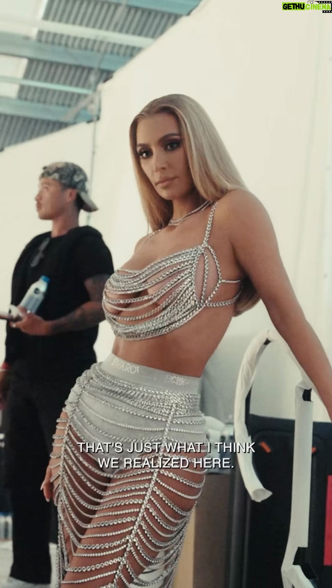 Kim Kardashian Instagram - 💎 Swarovski x Skims out now 💎