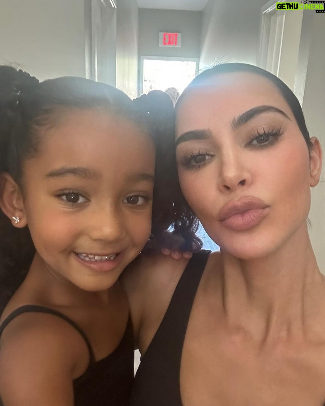 Kim Kardashian Instagram - It’s someone’s birthday sooooon ♾️🩵