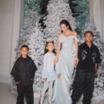 Kim Kardashian Instagram – Christmas 2023