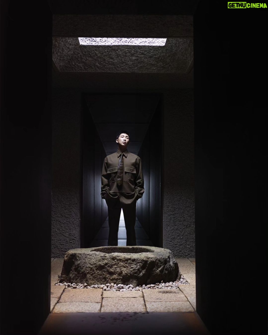 Kim Nam-joon Instagram - @gqjapan cover w/ Hiroshi Sugimoto #BottegaVeneta