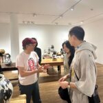 Kim Nam-joon Instagram - @michinara3 💙🧡 Pace Gallery
