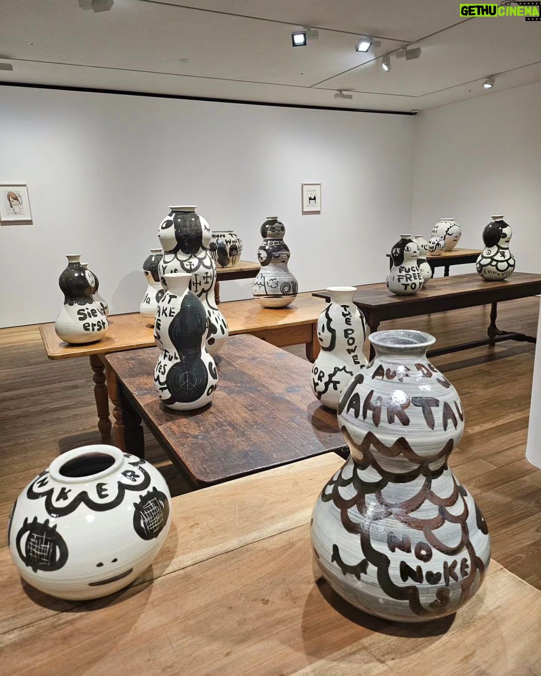 Kim Nam-joon Instagram - @michinara3 ๐๐งก Pace Gallery