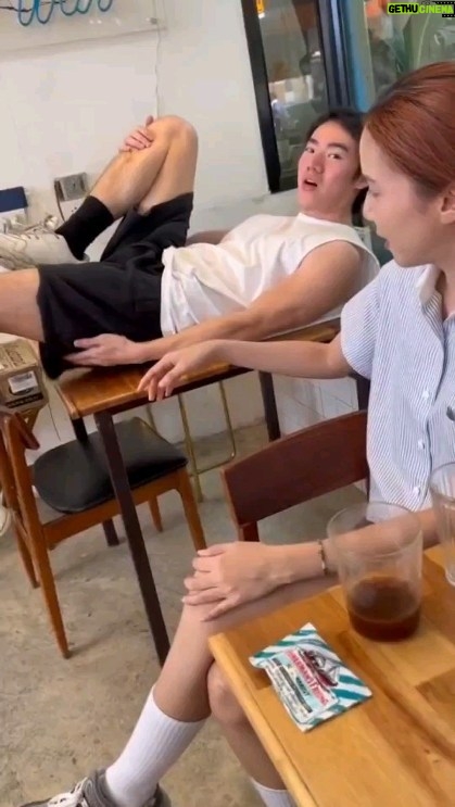 Kittipat Samantrakulchai Instagram - ตลกกลุ่ม 1 ที่พอจะเป็นเทรนเนอร์ได้555555555555555555 PT8 ♥️💪🏋 อารีย์