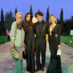 Klelia Andriolatou Instagram - Vogue x Jo Malone 🖤 Late night meeting with friends •