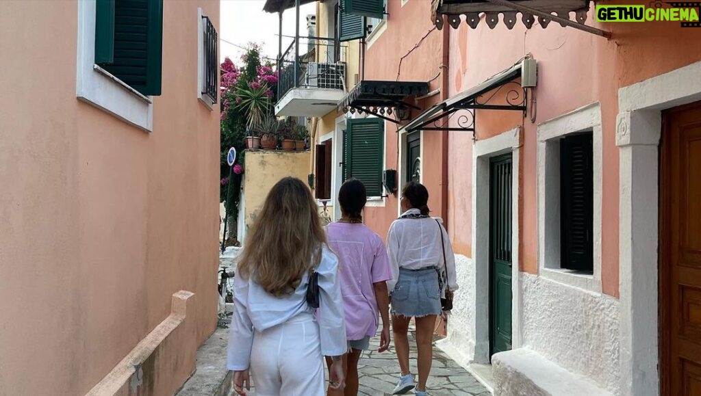 Klelia Andriolatou Instagram - CorFour 🦋🧿 #momentswithyou Corfu Island, Greece