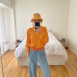 Klelia Andriolatou Instagram – Just a room 🧡 just orange!