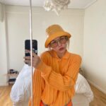 Klelia Andriolatou Instagram - Just a room 🧡 just orange!