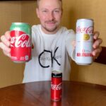 Konstantin Pavlov Instagram - Наткнулся в магазине на две новинки от Кока-Колы, новинки эти для России, уверен, в других странах пьют их каждый день. 🤗 одна баночка из виетнама и как написано на ней там реально 0 калорий, если в коке зиро все же есть 1 калория, то в этой вообще нет калорий 🤷‍♂️ и вторая баночка со стевией, это такое дико сладкое растение!