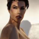 Kourtney Kardashian Barker Instagram – @vanityfairitalia 🖤