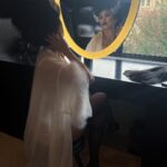Kourtney Kardashian Barker Instagram - ready for October 👰🏻‍♀️🖤