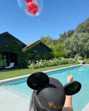 Kourtney Kardashian Barker Instagram - baby shower of my dreams ✨ 

all the bts pics and details @poosh 

thank you mommy @krisjenner for turning your home into the happiest place on earth,
instilling my love of all things Disney, and for throwing this baby shower to celebrate me and your thirteenth grandchild