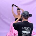 Kourtney Kardashian Barker Instagram - Behind the scenes from my new @lemme glow gummies campaign. (I was hiding a little 5 month baby bump on set 🤍) Lemme Glow is the ultimate beauty complex, scientifically formulated with Types 1 and 3 Collagen Peptides, Biotin, Zinc, Vitamins A, C & E and 72 Ionic Trace Minerals. 🍑✨✨