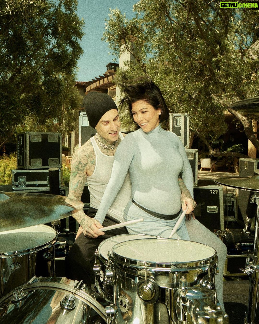 Kourtney Kardashian Barker Instagram - little drummer boy coming soon