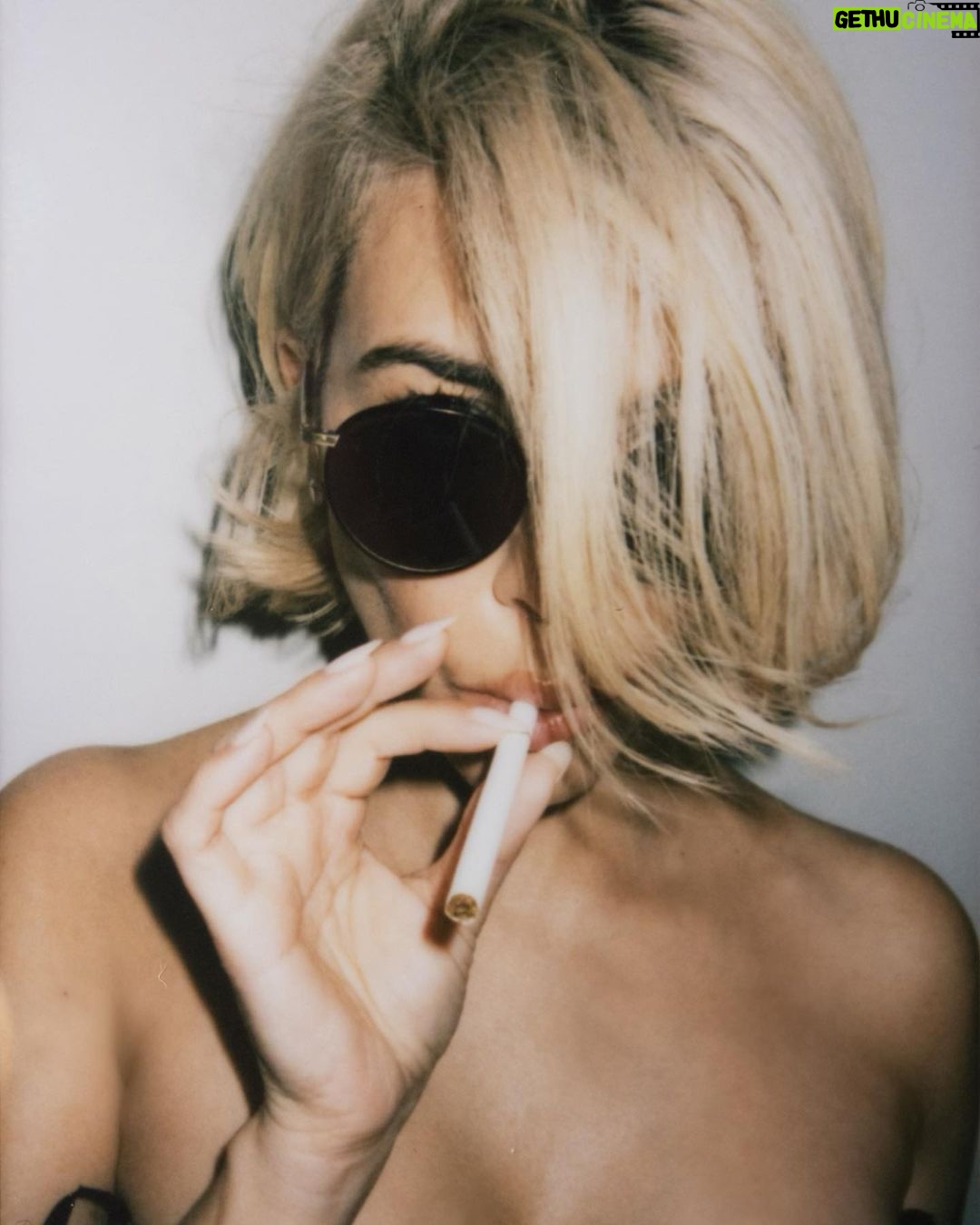 Kourtney Kardashian Barker Instagram - bye bye blondie. one more smoking hot post for the haters. shoutout to my prop provider and photographer @kulikulikulik ðŸš