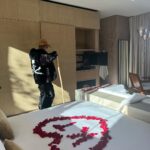 Kourtney Kardashian Barker Instagram - snowed in with my Valentine
