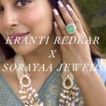 Kranti Redkar Instagram - Don't create events , create Memories . @sorayaajewels_ making my every event an unforgettable memory ❤️ #jewellery #love #fashion #flaunt #timeless #indian