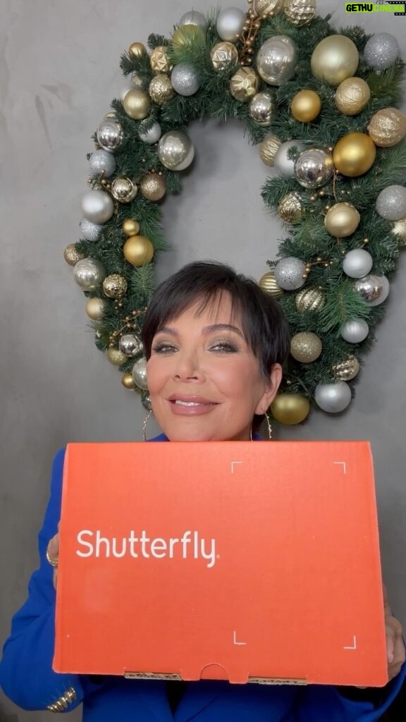 Kris Jenner Instagram - It’s beginning to look a lot like Kris-mas! Who’s ready for the holiday season? #Holiday #Holidays #ShutterflyIt