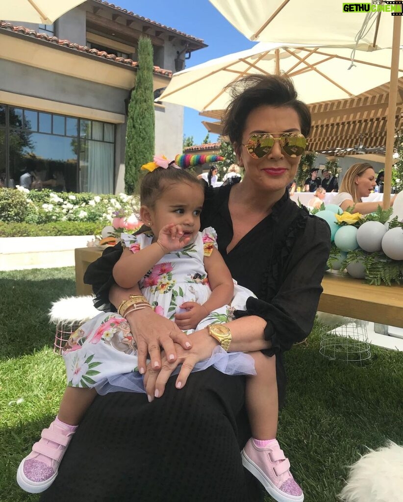 Kris Jenner Instagram - Happy birthday to my beautiful granddaughter Dream!!!! You are my Dreamgirl and I am so so blessed to be your grandma!!!! You are such a little ball of sunshine that lights up every room and you are so kind, thoughtful, loving, sweet, smart, creative, and such a good dancer!!! I love you so much Dreamy to the moon and back a million times!!! ❤️🙏🏼🥰🥳😍🎂