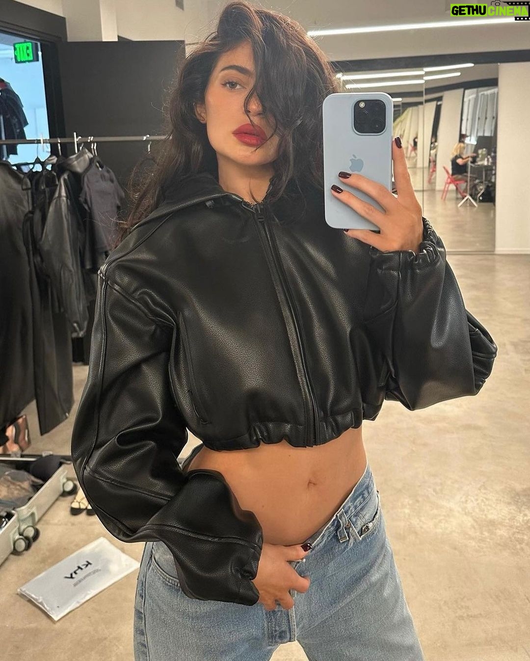 Kris Jenner Instagram - Khy is here!!! Shop @kyliejenner’s first limited edition drop of amazing faux leather essentials and fabulous base layers now at KHY.COM