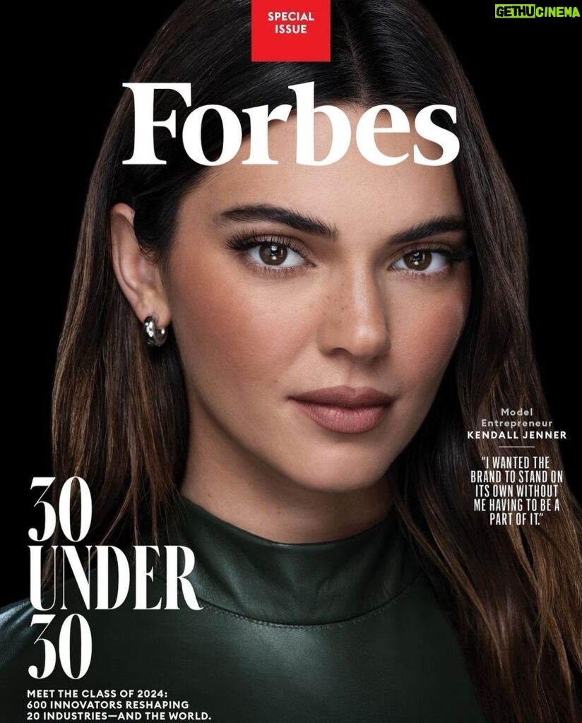 Kris Jenner Instagram - Kendall for @forbes 30 under 30!! I am so beyond proud of you @kendalljenner!!! I’ve watched you pour your heart and soul into everything you do and I know how hard you’ve worked to carve this incredible path for yourself. I have sat proudly and watched in awe as you’ve walked the runways of the best designers in the world, and sat with you in meetings for @drink818 where you’ve been able to focus your energies and creativity on building an amazing brand that is is not only delicious but also supports communities and focuses on social and environmental impact. You have an amazing worth ethic but an even more amazing heart, and you make me so proud every day. Congratulations Kenny. I love you beyond measure ♥️