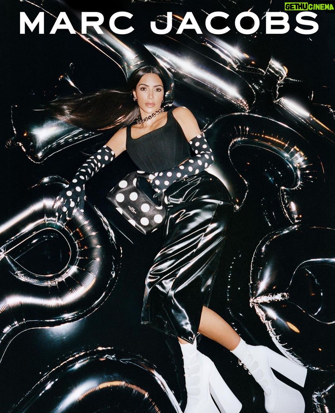 Kris Jenner Instagram - Kim for @marcjacobs FALL 2023 @kimkardashian #MarcJacobs 🤍🖤