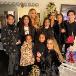 Kris Jenner Instagram - Epic night celebrating with @mariahcarey at the Hollywood Bowl! Thank you for having us Friday night! It was the little’s first concert, and we had such an amazing night and loved seeing Rocky and Monroe perform!!! We love you Mariah!! Have a great show tonight 🎅🏼🎄🎅🏼🎄 @khloekardashian @kimkardashian and thank you @mattel for the beautiful Mariah Carey Barbie dolls!!