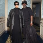 Kris Jenner Instagram - Thank you @balenciaga for the fabulous show!!! @coreygamble @parishilton @nickyhilton #Balenciaga 🇫🇷 #ParisFashionWeek