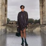 Kris Jenner Instagram – Paris is always a good idea! 🇫🇷 @loewe @jonathan.anderson makeup by @etienneortega, hair by @leajourno 📷 by @pierresnaps