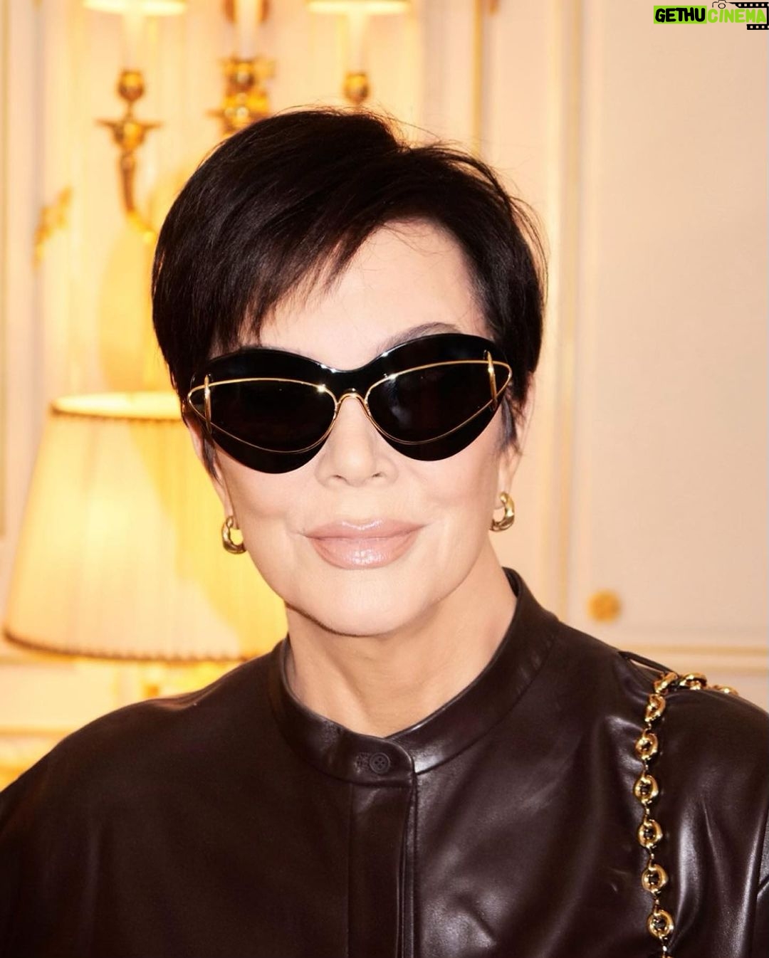 Kris Jenner Instagram - Paris is always a good idea! 🇫🇷 @loewe @jonathan.anderson makeup by @etienneortega, hair by @leajourno 📷 by @pierresnaps