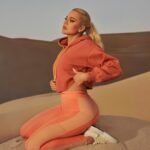 Kris Jenner Instagram - Congrats @khloekardashian on your edit with @fabletics!!! 🧡🧡 The Khloé Edit just launched with amazing styles made to hug, lift and sculpt! Shop the exclusive drop now on Fabletics.com