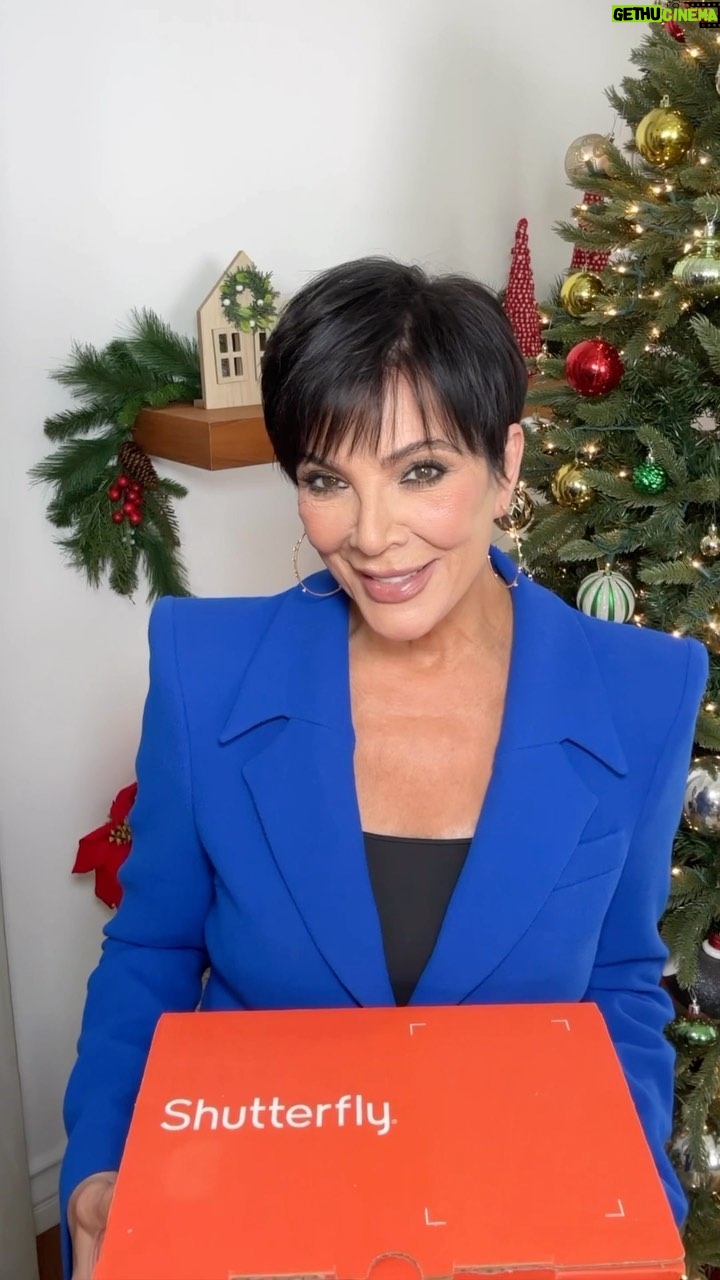 Kris Jenner Instagram - Back and better than ever 😘 Who's ready for the holidays with @Shutterfly?! We are, and as a special gift, use promo code KRIS10 for an additional 10% off your order to personalize all your holiday must-haves this season. (Offer valid until 11/15).