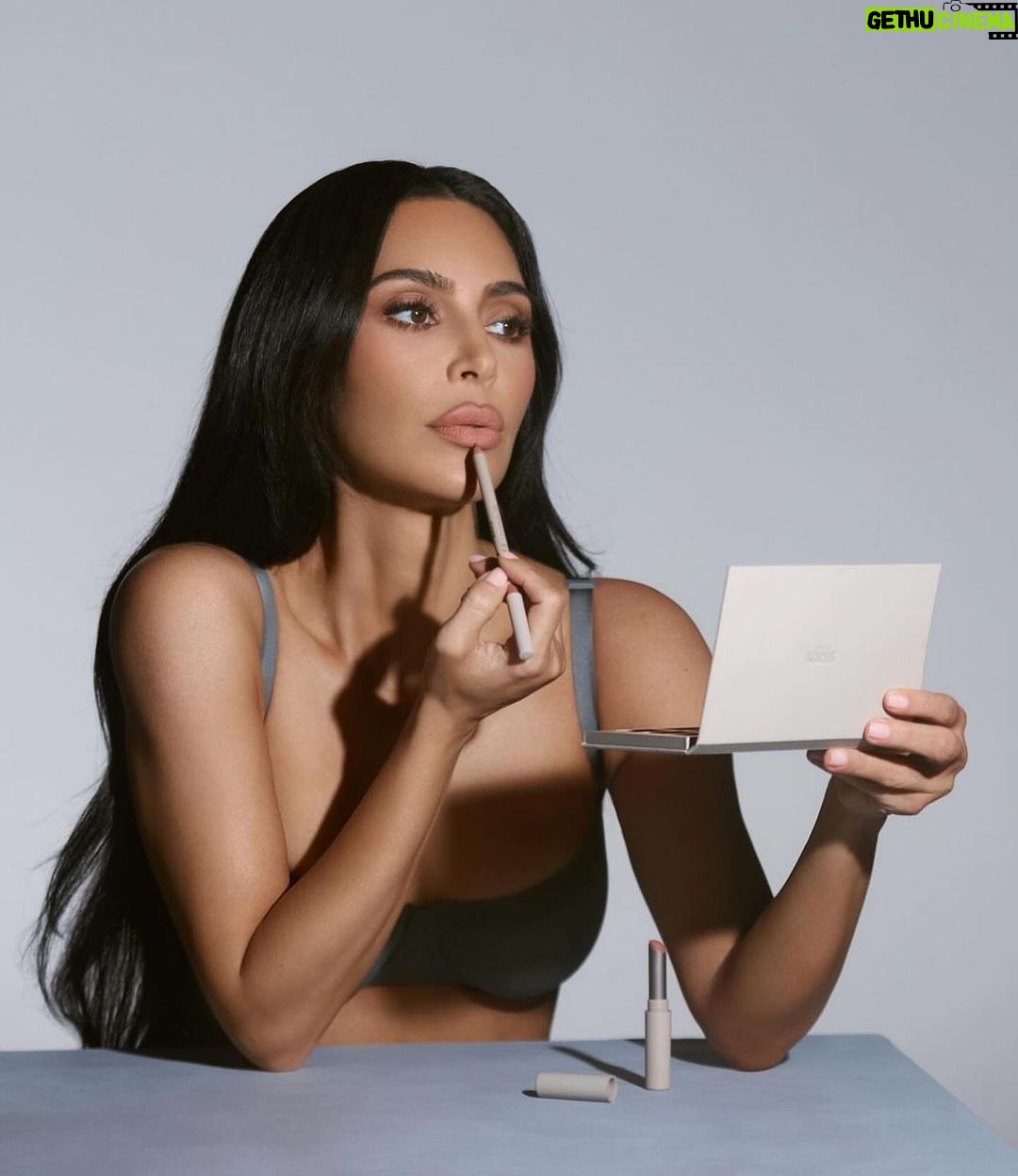 Kris Jenner Instagram - SKKN by KIM makeup is coming January 26 to SKKNBYKIM.COM and I couldn’t be more excited!! The new neutrals we’ve been waiting for 🤍👏🏼 @skkn @kimkardashian