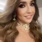 Krishika Lulla Instagram - Just a click for @jet_gems jewellery 💕#krishikalulla Keep it simple 🦋