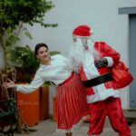 Krishna Praba Instagram - Merry Christmas all🎊🎉🎅🎄 ‘’Remember if Christmas isn’t found in your heart,you won’t find it under a tree’’ 🎄🎅 👗 @sajawat_designerhub_bridalshop @styling_by_js 📸 @ajesh_pkd Edit. @godwin_xavier_chirayath @hafizmohammedx @l4lavendermedia @arun_thandav @thandavdanceschool #christmas #santa #celebration #celebrity #happiness Jew Town - Kochi