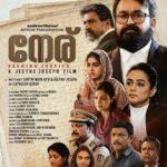 Krishna Praba Instagram – #Neru releasing worldwide in cinemas on December 21st.

#Mohanlal #JeethuJoseph #AntonyPerumbavoor #AashirvadCinemas #PriyaMani #AnaswaraRajan #SankarInduchoodan #AditiRavi #SanthiMayaDevi #SatheeshKurup #Sidhique #Jagadish #VinayakVS #VishnuShyam #LintaJeethu #NeruMovie #christmasrelease @being_renjith