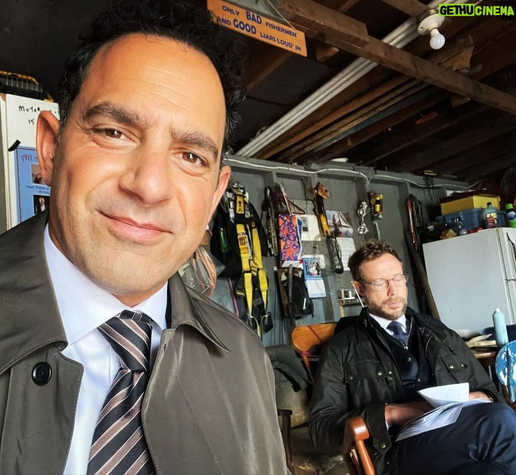 Kristen Holden-Ried Instagram - I think I’m tired today… Good thing @patricksabongui and @britmacrae were making sure no one took selfies with me while I was dozing! #setlife #friends