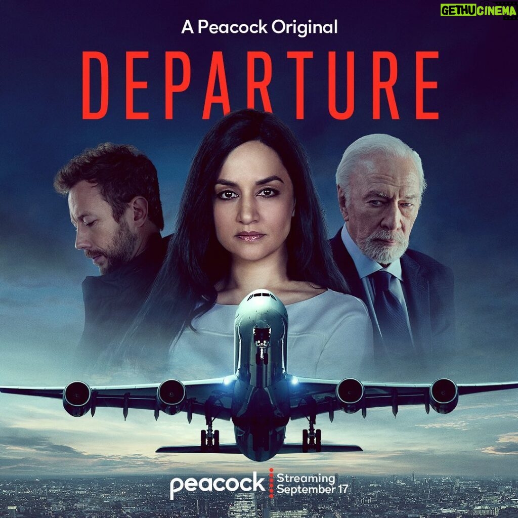 Kristen Holden-Ried Instagram - Join me in 20 minutes 6pm EST when I take over @peacocktv and chat with @mrsasharoiz all things @departure_tv Who’s ready for take off?? Departure is streaming as of NOW @peacocktv #peacocktv #departure
