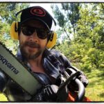 Kristen Holden-Ried Instagram - Trees VS me and my Husqvarna... 0 - 4 I pray the trees never win one... #farmlife Is Husqvarna Swedish?!? #theswedes