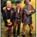 Kristen Holden-Ried Instagram - Have you met #theSwedes ??? We make great meatballs 😜 Check out Season 2 of @umbrellaacad #umbrellaacademy @thomas.d.sinclair @jasonbrydenofcanada #theSwedes