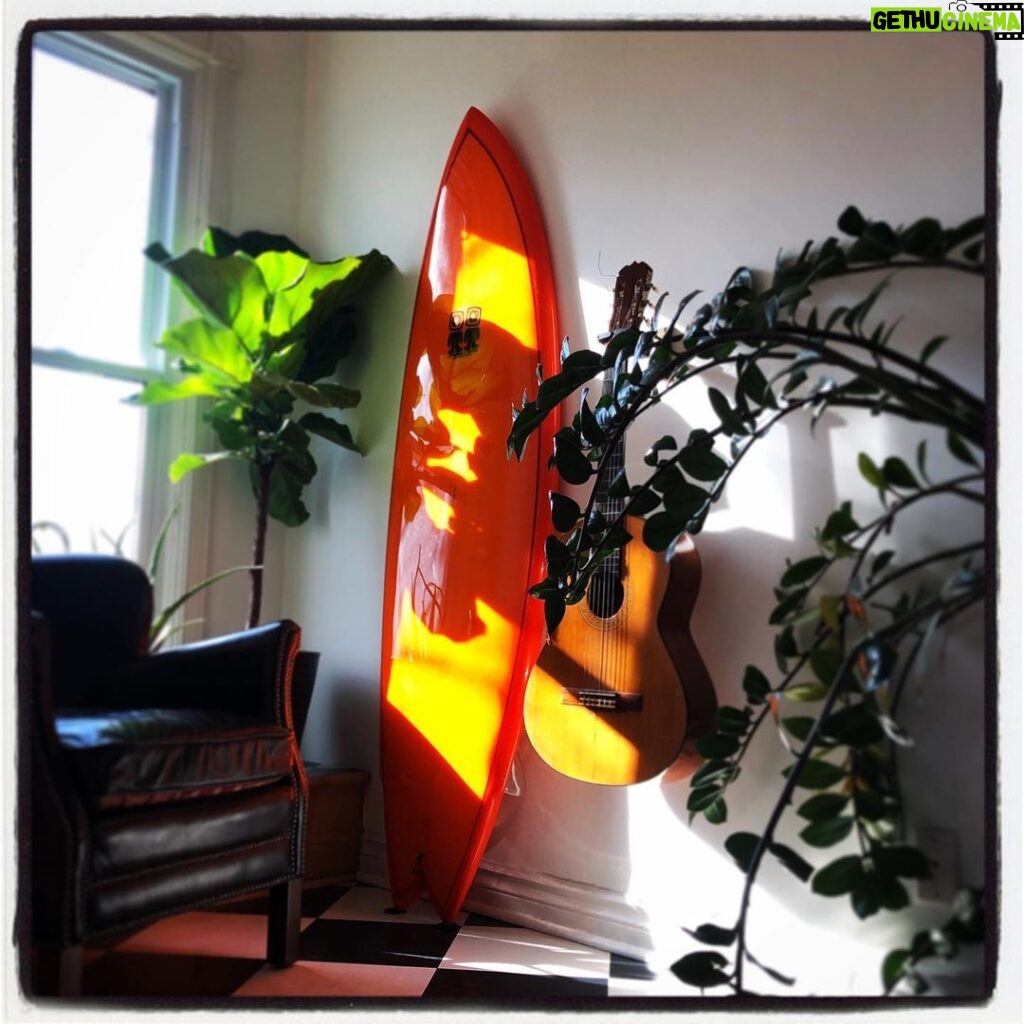 Kristen Holden-Ried Instagram - My new Octafish patiently waiting for our next trip to Costa :) Thanks Malcolm @campbellbros !! It’s a beauty! Can’t wait to get it out in the wave! #surfing