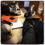 Kristen Holden-Ried Instagram – Something new in the works…
Can’t say yet, but it sure is a fun one 😊
And these shoes are remarkably comfortable FYI… I know you were concerned. 
#NDA #setlife
